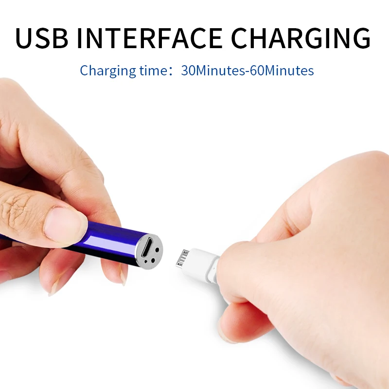 Ложка для чистки ушей USB светодиодная светящаяся Ушная ложка детей взрослых