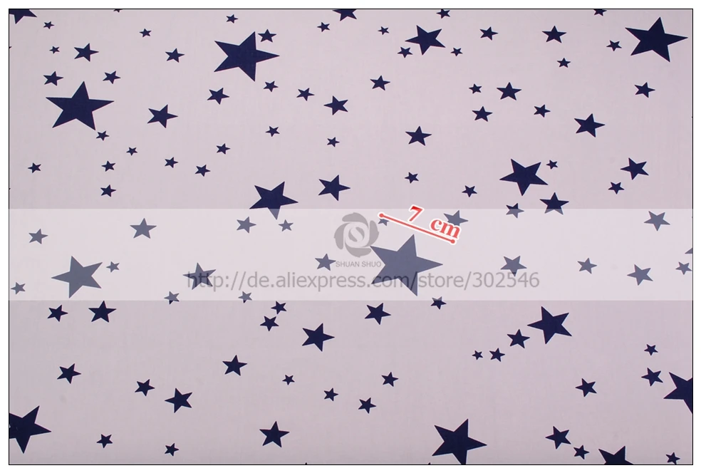 Shuanshuo деталей, серия "Звездные хлопчатобумажной ткани Толстые лоскутное шитье ткани кукольная одежда Tilda Стёганое одеяло ткани 45 шт./лот 40*50 см