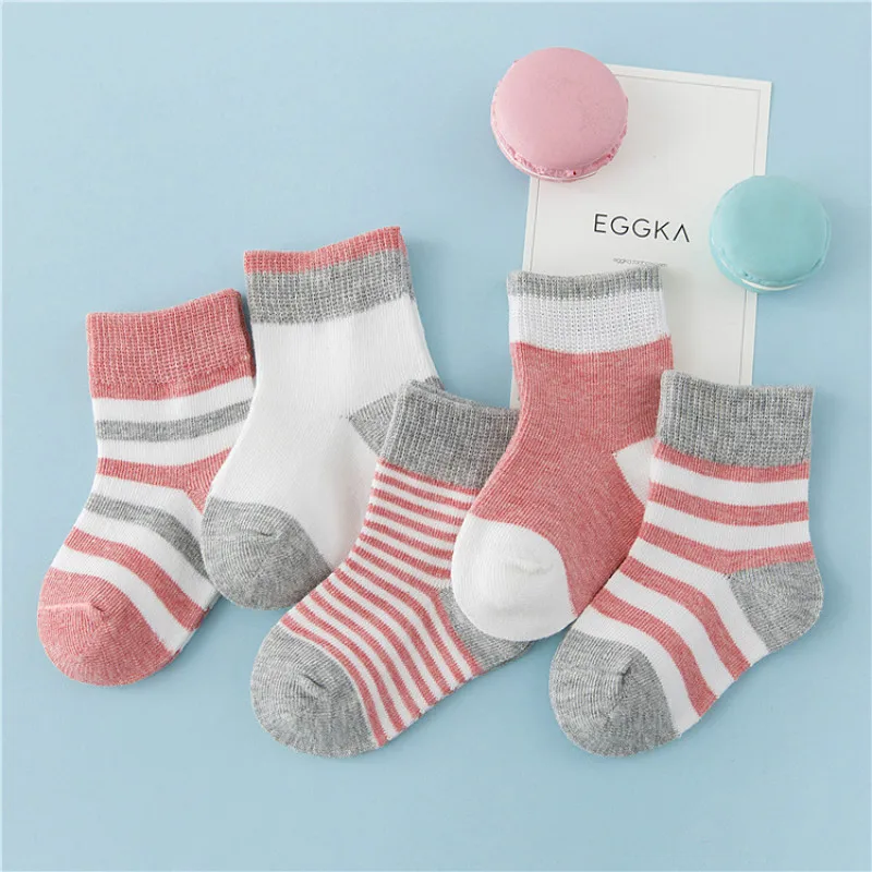 Новые детские носки горячая распродажа Красивая осенне-зимняя Носки для малышей Дышащие хлопчатобумажные носки