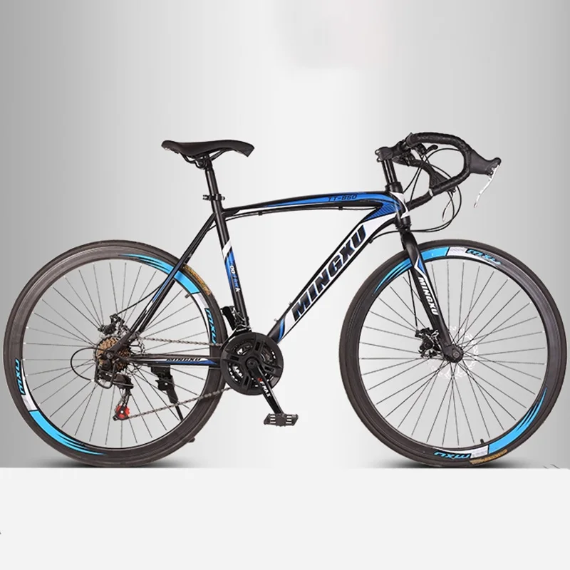 Perfect Mountain Bike High Carbon Steel Frame 21 Speed 24 Inches Full Shockingproof Frame Single Speed Multicolor Optional 4