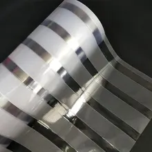 45/60 см* 200 см офисный клей свободный широкий матовый в полоску оконная пленка для уединенности пленка электростатического Стекло наклейки раздвижные домашний декор для дверей