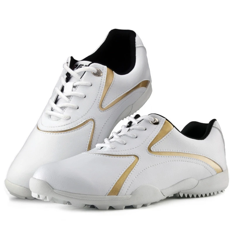 

Women Golf Shoes Breathable Microfiber Leather Waterproof Sport Shoes Nail Anti-slip Good Grip Resistant Golf Shoes