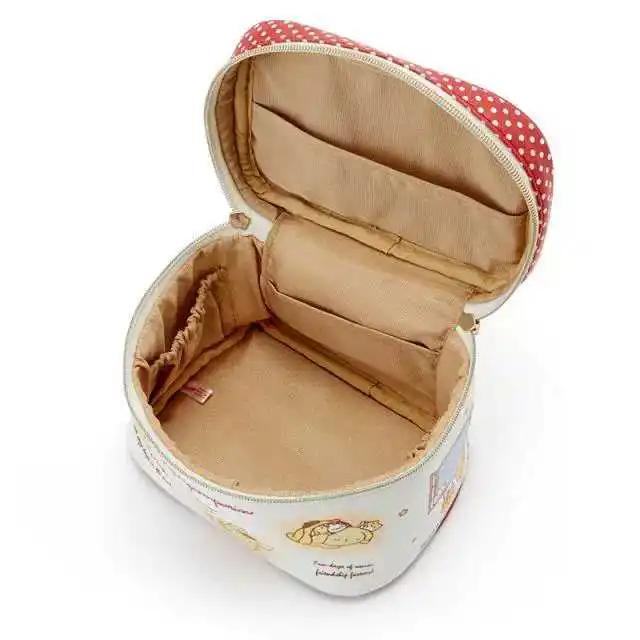 Милый мультяшный Pom Purin Dog Makeup Box сумка для путешествий косметичка женщин красивый