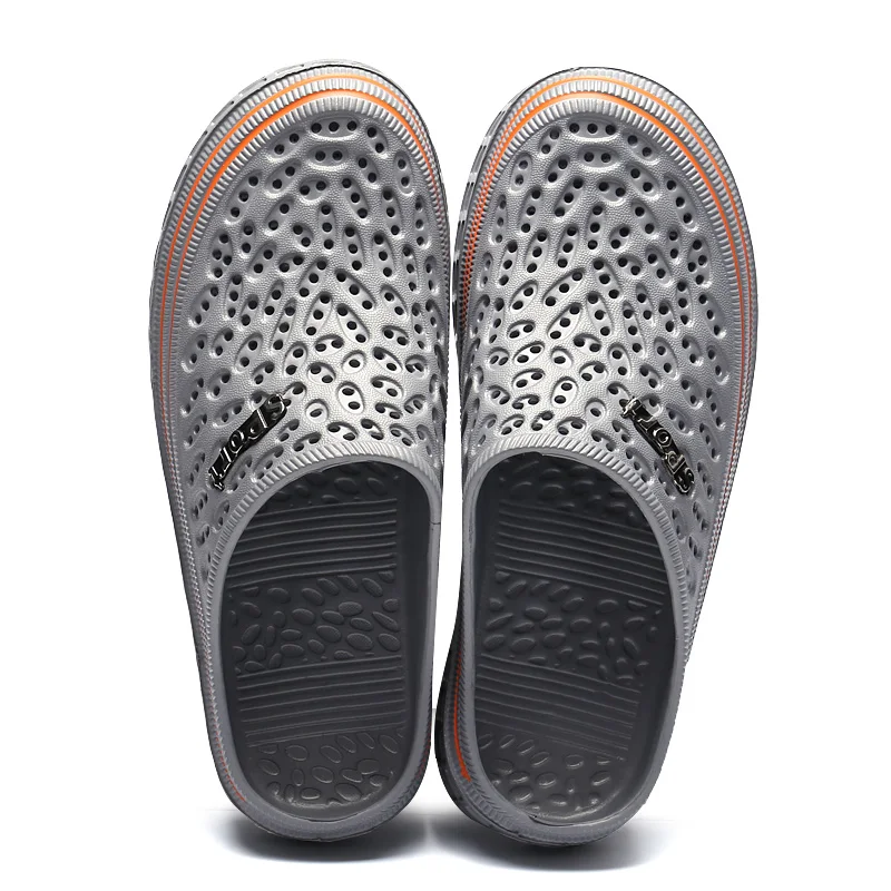 Slip On Garden Clog Shoe Men Light Quick Drying Summer Beach Slipper Flat Breathable Outdoor Sandals Male Female Gardening shoes | Спорт и