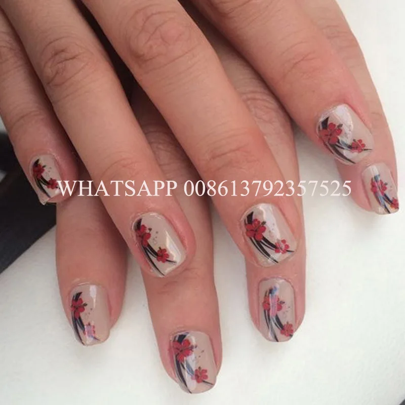 Free shipping computer and touchable screen build inside black color digital nail printer nail prin