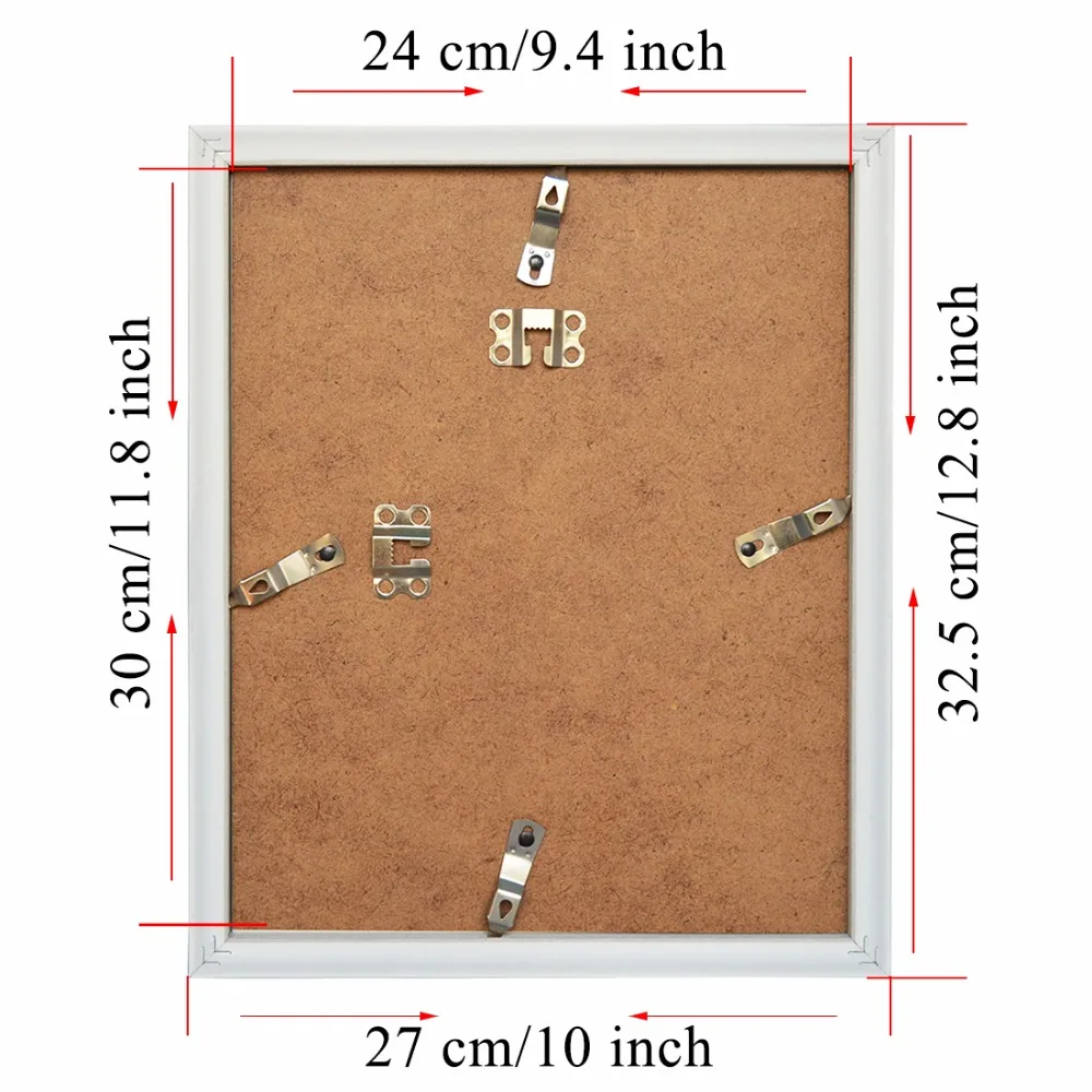 Giftgarden 8x10 белый модный художественный узор настенные фоторамки Декор для