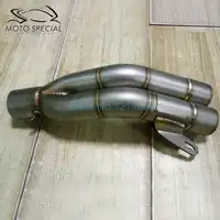 Laser Marking Motorcycle Exhaust Pipe Muffler For Z800 EX300 R6 KTM NINJIA250 NK650 Universal 51mm Motorbike Silencer Escape
