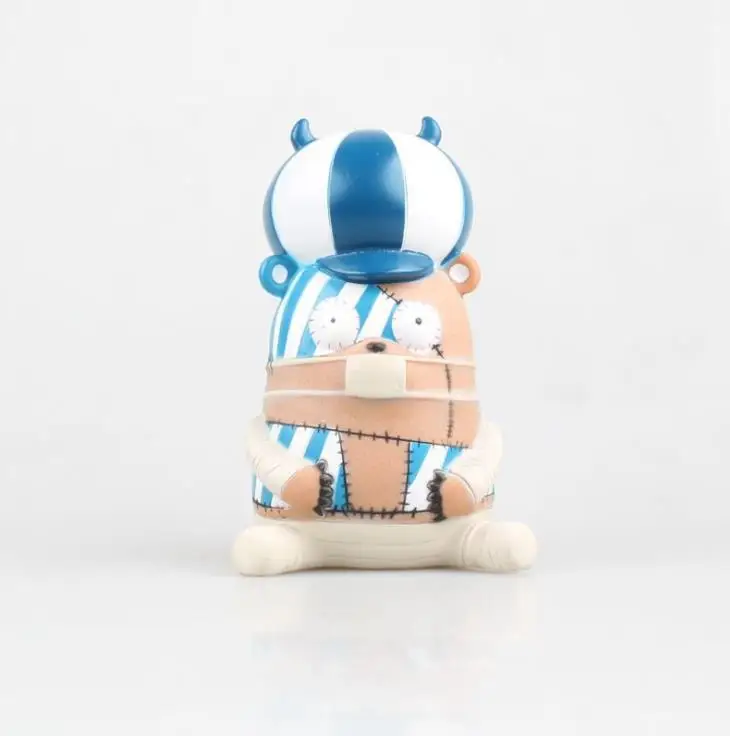 

Anime One Piece Chopper Bepo Kumasy Saving Pot Action Figure Money Box PVC Model Gift Collection Toys With Box 8-11.5CM