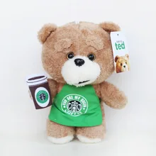 20cm Movie Teddy Bear Ted 2 Plush font b Toys b font In Apron Teddy Bear