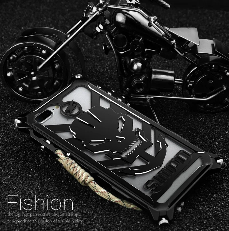 bilder für Simon Design Upgrade Trigger Metallstoß für IPhone 7 7 Plus Aviation Aluminiumstoßkasten Telefon Coque Fall tactical ausgabe bilder für Simon Design Upgrade Trigger Metallstoß für IPhone 7 7 Plus Aviation Aluminiumstoßkasten Telefon Coque Fall tactical ausgabe