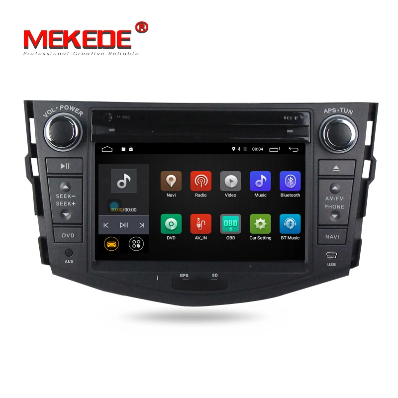 

Android 7.1 2G RAM car dvd player for Toyota RAV4 Rav 4 2007 2008 2009 2010 2011 in dash 2 din 1024*600 gps navigation wifi rds