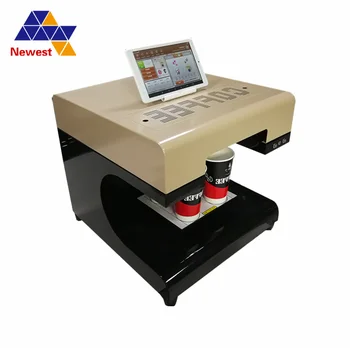 

free shipping 4 cups coffee printer latte art printing machine coffee printing machine CE Approved