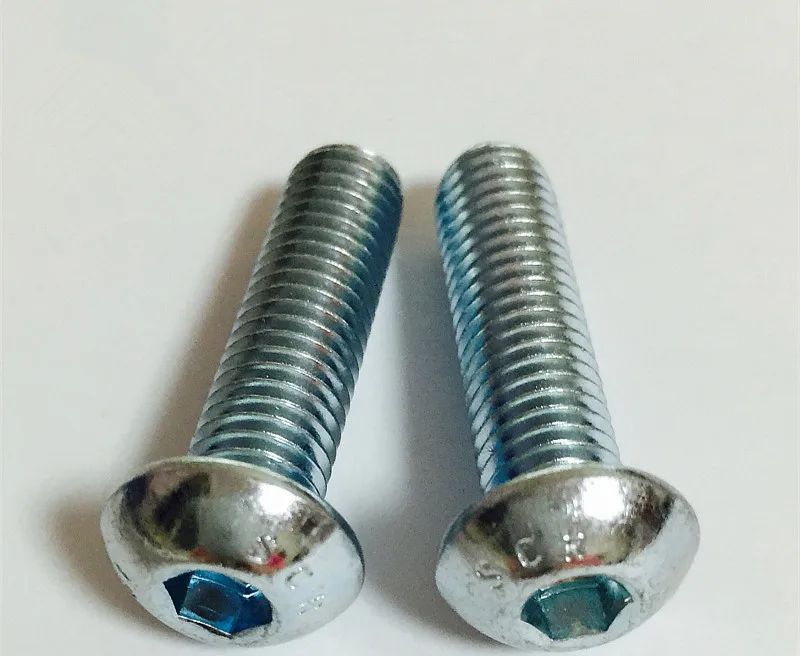 DIN738 10.9 Galvanized Semi round Head Round Head Socket Head Cap