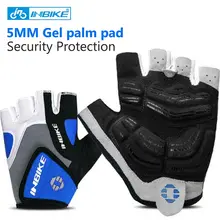 INBIKE Cycling Gloves Half Finger Bicycle Gloves Bike Gel Pad Racing Biking Gloves guantes ciclismo luva guantes bisiklet IF239