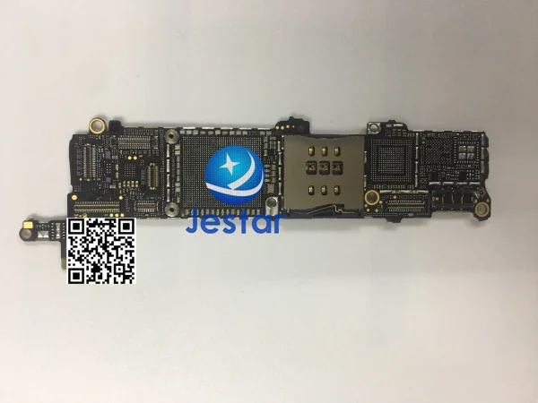 Incomplete Motherboard Logic Board with FPC,Cap,coil,diode, Res, for iphone 5s (without the chips main ics )