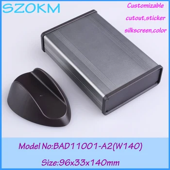 

1 piece free shipping aluminum amplifier case extruded aluminum box projects 96x33x140 mm aluminium profile