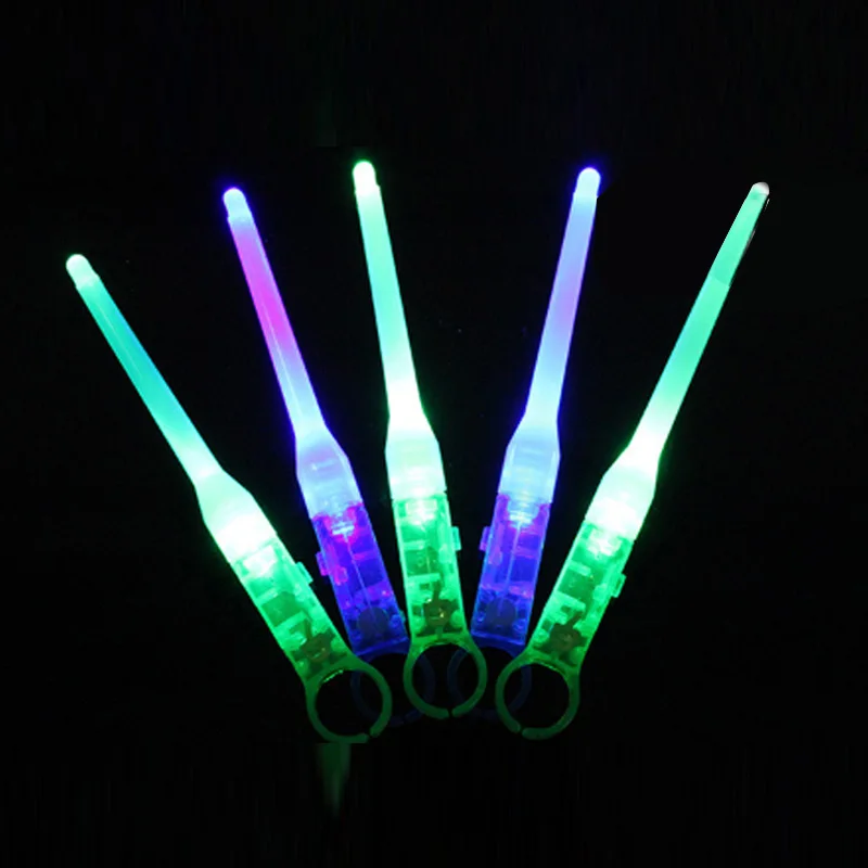 Led Toys Light Stick Creative Laser Luminous Electric Finger Lights Christmas Toys Wedding Festival Birthday Party Supplies  (2)