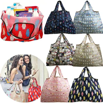 

New Women's Foldaway Shopper Bag Ladies Reusable Shopping Bag Eco Tote Bag