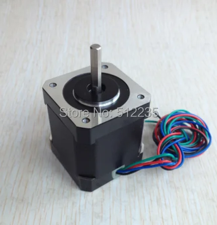 

5 PCS, Nema 17 Stepper Motor 4000g.cm,1.7A,2phases (CE,ROSH)42BYGHW609, CNC Robot 3D Makebot Reprap Printer