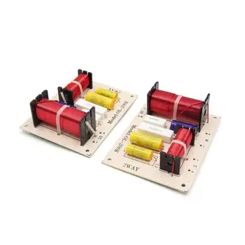 

uxcell 2Pcs 2 Way Motorcycle Car Audio Crossover Filter Speaker Frequency Divider
