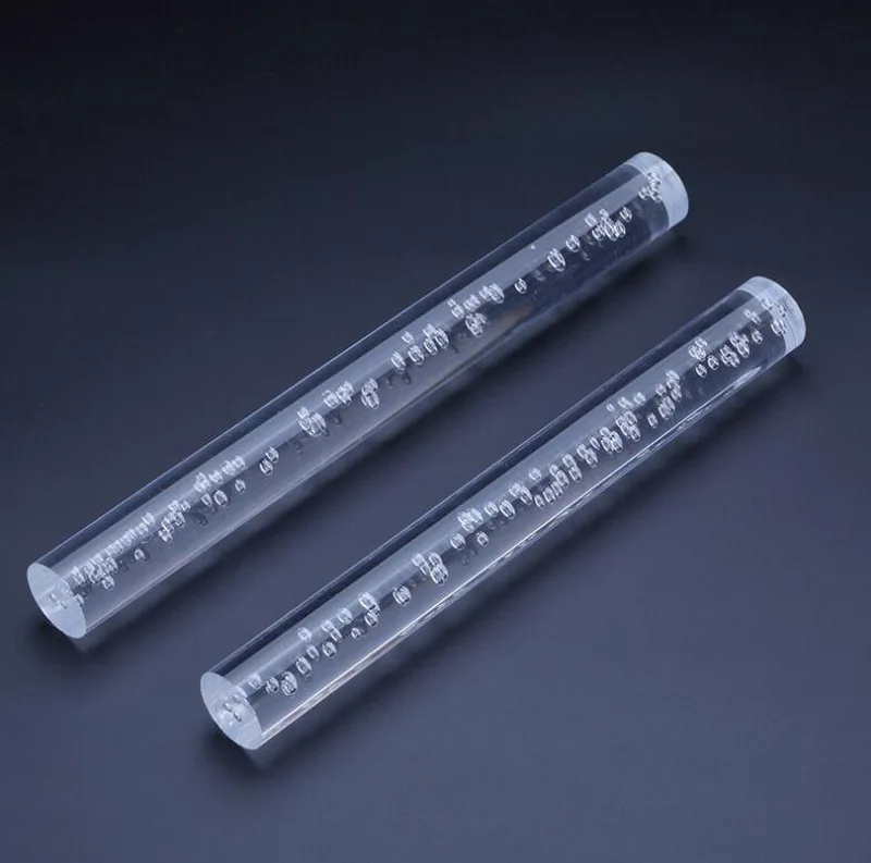 Crystal Acrylic Fruit Crowbar Long Lemon Mint Leaf Fruit Crowbar Clam Bar Spirit Equipment