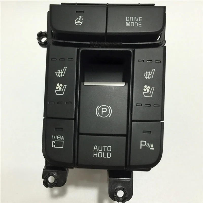 Полный консольный напольный выключатель в сборе для KIA Optima K5 старт и стоп электронный выключатель ручного тормоза Кнопка подогрева сиденья режим вождения