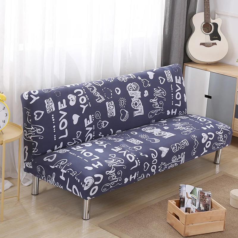 

Universal Sofa Cover Stretch Big Elasticity Couch Sofa Bed Cover All-inclusive without Armrest Folding Cover for Sofa Bed 1pc