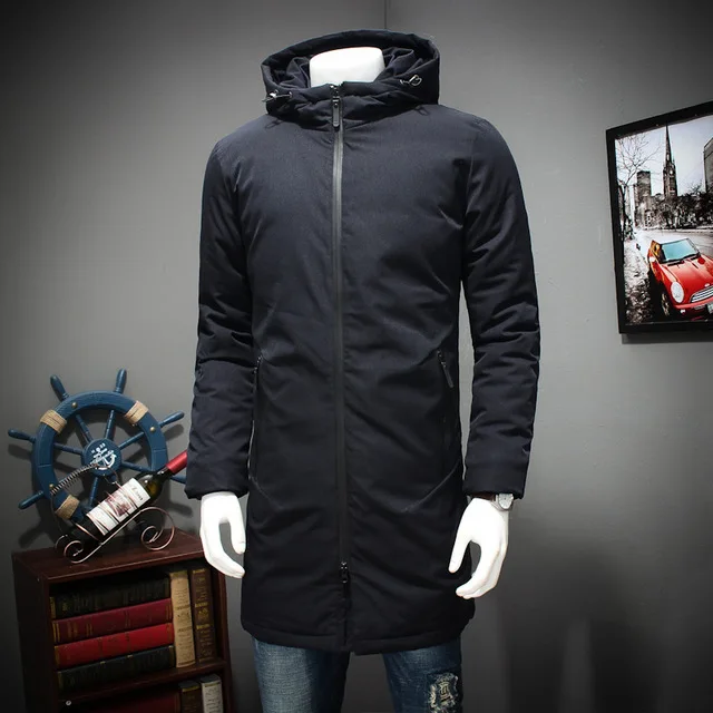 Новинка, 10XL, 8XL, 6XL, зимняя мужская куртка, теплое пальто, с хлопковой подкладкой, верхняя одежда, мужские пальто, куртки с капюшоном, воротник, толстая парка на молнии - Цвет: Beige
