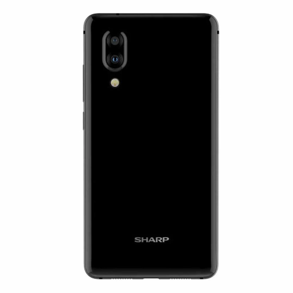 Смартфон SHARP AQUOS C10 S2, 4 Гб+ 64 ГБ, face ID, 5,5 '', FHD+ Snapdragon630, четыре ядра, Android 8,0, 12 МП, 2700 мА/ч, мобильный телефон - Цвет: Black