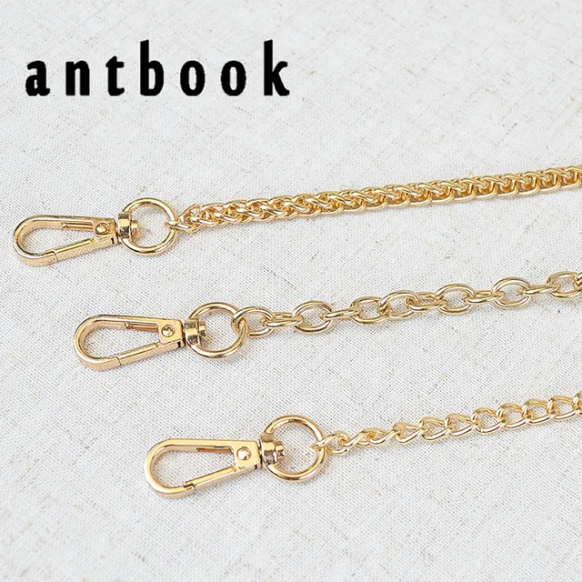 128 Cm Gold Metal Chains Shoulder Bag Replacement Belt Chain 128 Cm Gold Metal Chains Shoulder Bag Replacement Belt Chain Strap Accessories For Handbags