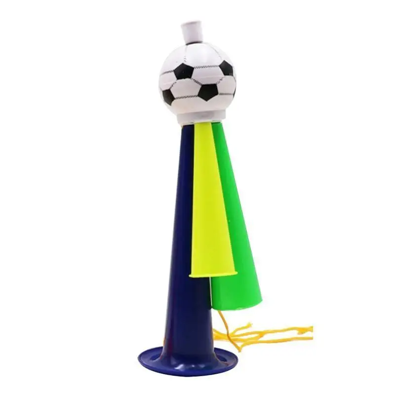 труба болельщика футбола. игрушка труба и мячик. Football horn soccer horn trumpet toys. погремушка для болельщиком. труба болельщика футбола.
