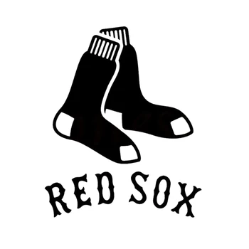 

Red Sox Socks Car Sticker Wall Home Glass Window Door Laptop Auto Truck Motorcycle Vinyl Decal Decor