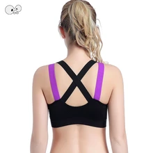 Спортивный бюстгальтер высокого качества с перекрестной повязкой для спортзала, женский бюстгальтер для фитнеса для йоги и бега для занятий йогой, жилеты, противоударные спортивные топы