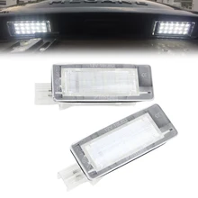Auto Lâmpada Led Luzes Da Placa de Licença Traseira para Renault Espace MK4 Número MK2 Scenic Laguna Accessoriey Luz de Substituição Automática