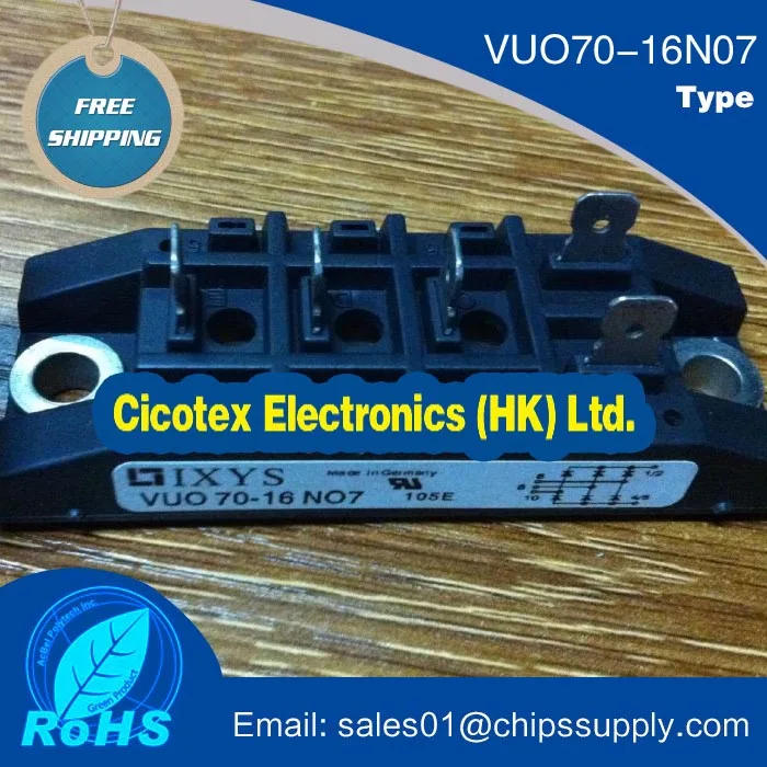 VUO70-16NO7 BRIDGE RECT 3P кв 70A FO-T-A VUO70-16N07 MODUEL IGBT | Обустройство дома