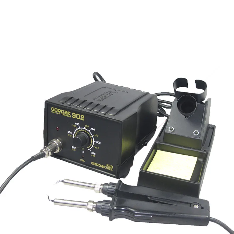 GORDAK 902 ESD SMD 220 V паяльный Пинцет наладочная и ремонтная станция электрические нагревательные плоскогубцы постоянное нагревание температуры