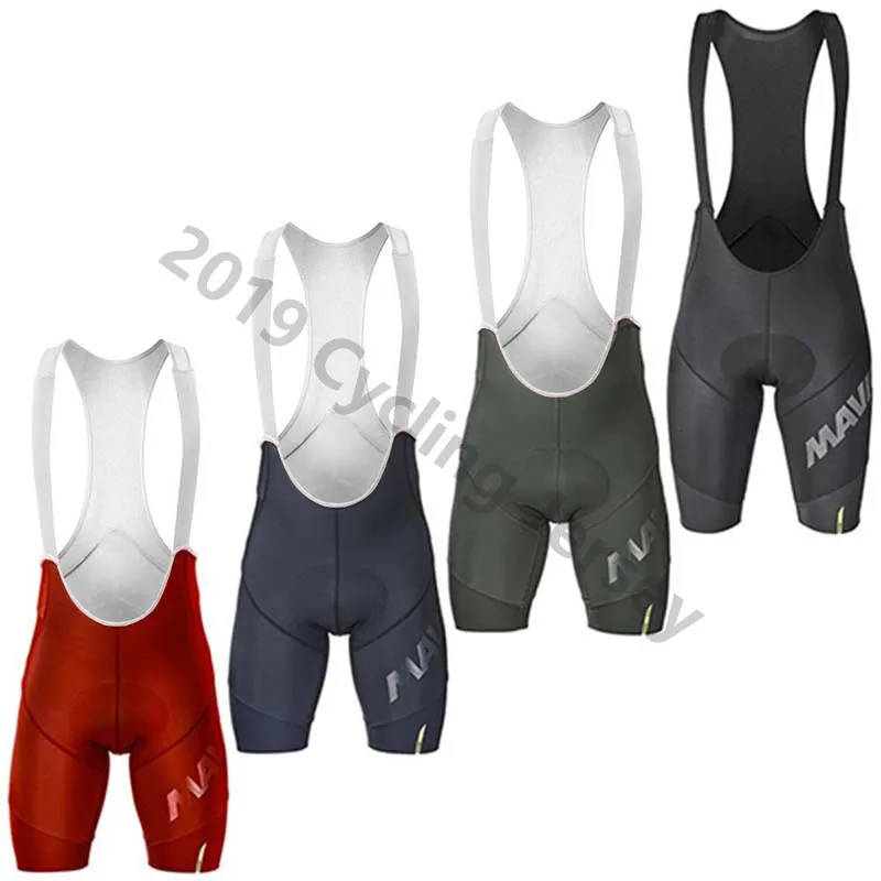 

2019 Mavic new Pro team Cycling bib shorts 9D gel pad race lightweight bib pant for long time ride bicycle Maillot Ropa Ciclismo