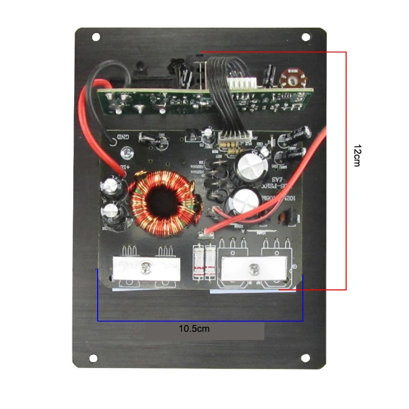 12V car audio conversion board
