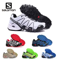 Salomon speed Cross 3 Спортивная уличная Мужская обувь Спортивная обувь Zapatillas speed cross CS мужской Hombre Соломон фехтование Мужская обувь для бега