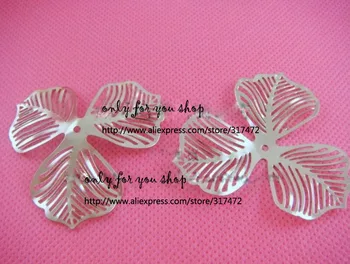 

FREE SHIP! 100pcs 47mm silver plated Mental spacer - filigree stamping for DIY jewelry making