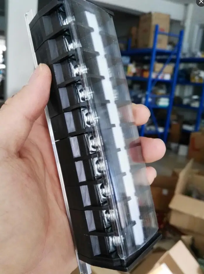 

30A 10P terminal blocks with DIN Rail