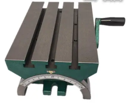 7-inch adjustable angle table inclinable angle platform milling machine drilling table