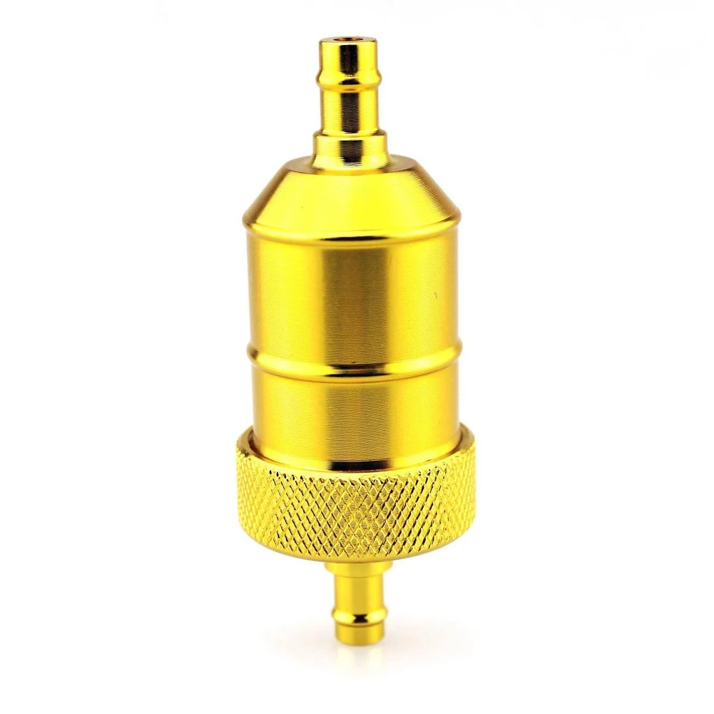 4 Color Universal 8mm Petrol Gas Fuel Filter Cleaner For Motorcycle Pit Dirt Bik NR-shipping