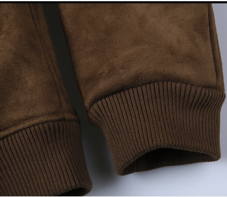 Для мужчин новая зимняя тонкий теплый кофе из искусственного меха пальто на молнии куртка Для мужчин шерстяные Европейский Стиль Толстая Повседневная брендовая Дизайнерская куртка F7153