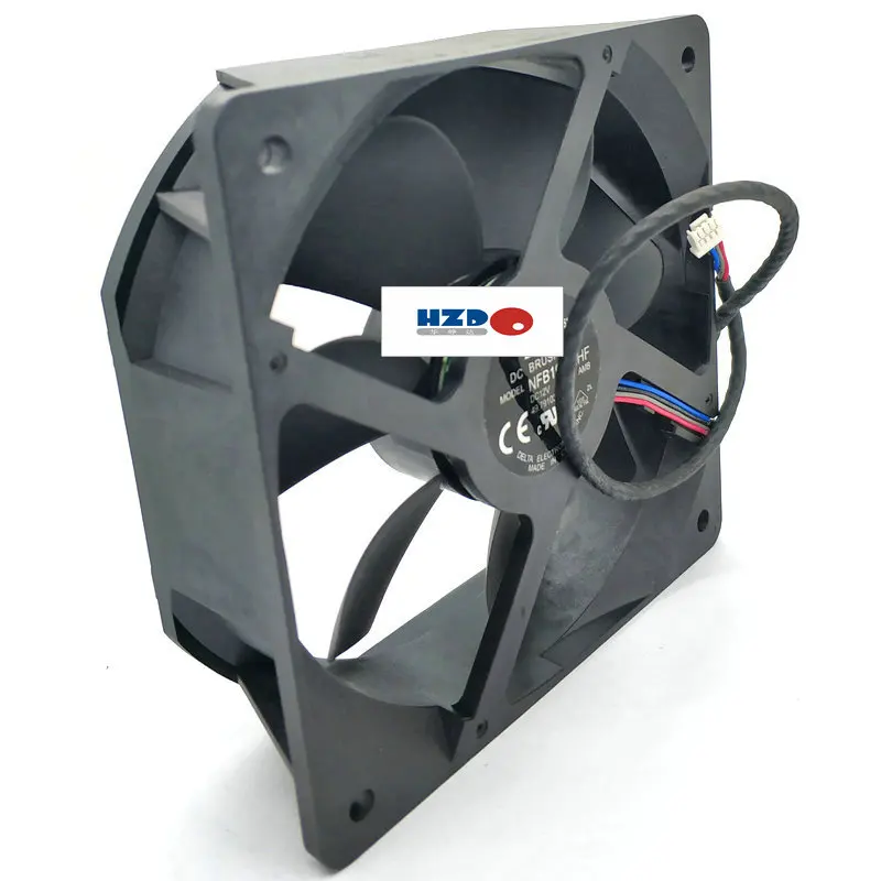 NFB10512HF 12 V 0.39A 4 провода Projcted Вентилятор охлаждения HZDO 10,5 см