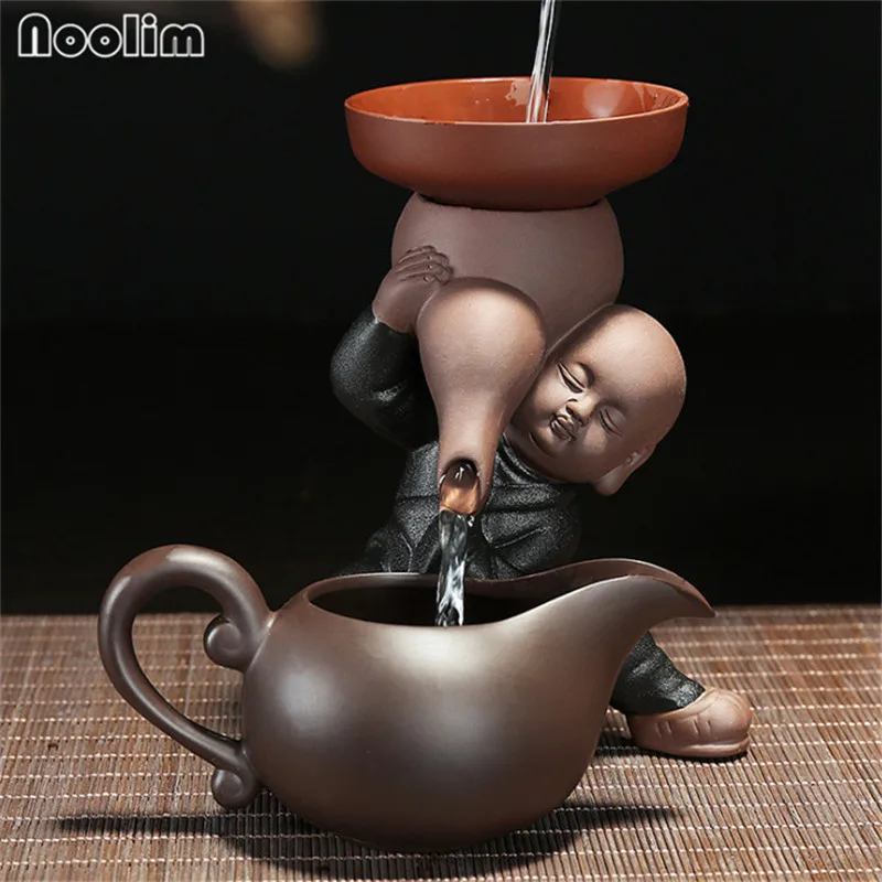 NOOLIM High Quality Ceramic Monk Tea Strainers Hand Made Tea Leaf Spice Filter Chinese Kung Fu Teasets Tea Ceremony Accessories NOOLIM High Quality Ceramic Monk Tea Strainers Hand Made Tea Leaf Spice Filter Chinese Kung Fu Teasets Tea Ceremony Accessories