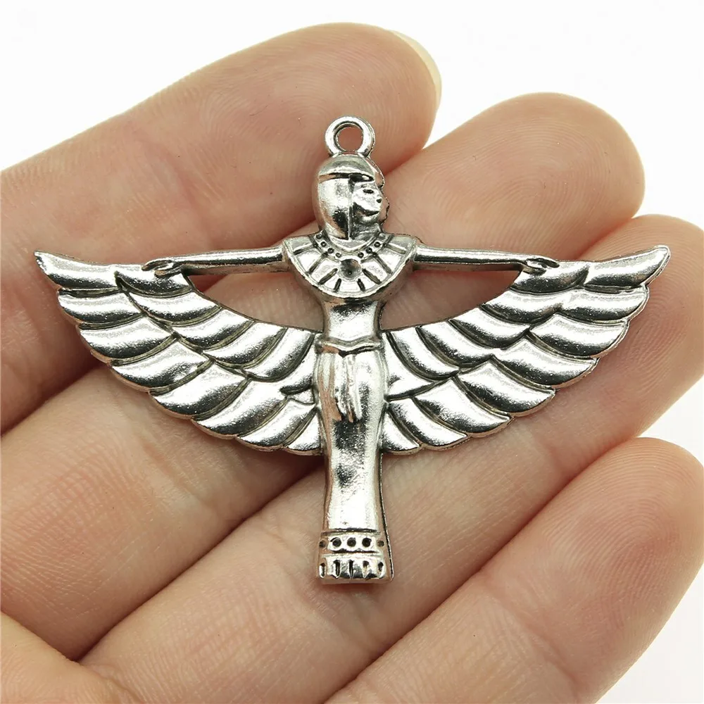 Подвески Египет Goodnesswinged женщины DIY ювелирных изделий 4 шт./лот античный