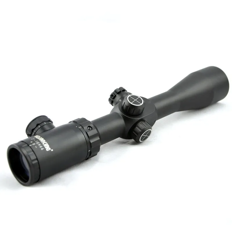 Visionking 2-16x44 ИК боковым фокусом регулировки Mil-Dot прицелы для охотничьих ружей Водонепроницаемый большой Калибр телескопические прицелы Охота