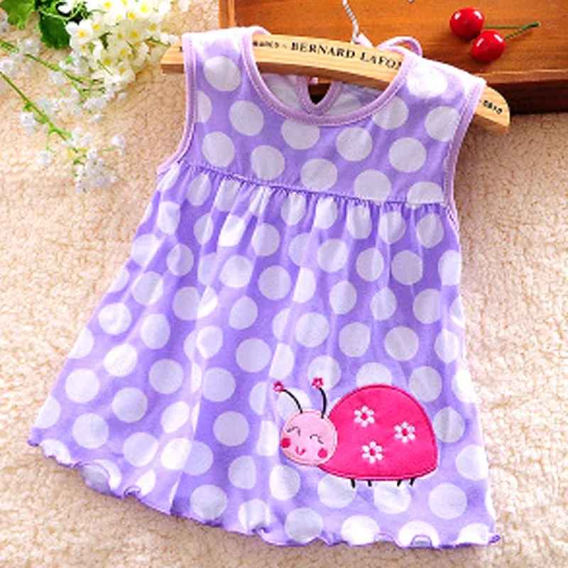 

2017 new baby girl child girl baby summer summer dress cotton vest dress princess dress baby children 0-1 years old baby s