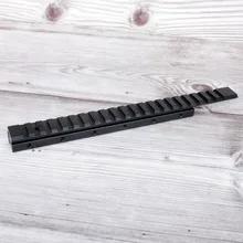 Направляющая длина Tacticle Scope Mount Picatinny Rail металлическое Крепление адаптер 11 до 20 мм Охотничьи аксессуары с гаечным ключом